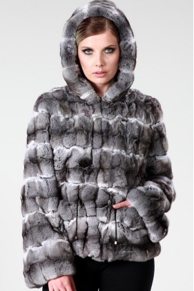 سترة الفراء شينشيلا