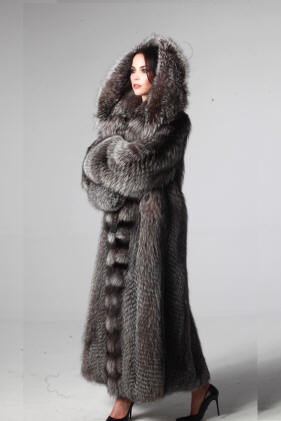 سترة الثعلب، مصنوعة من الثعلب