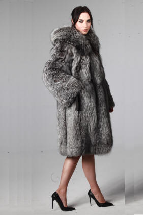 سترة فرو السمور