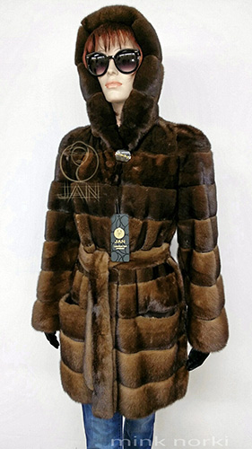 معطف، فرو المنك، المنك