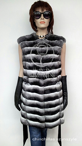 سترة الفراء شينشيلا