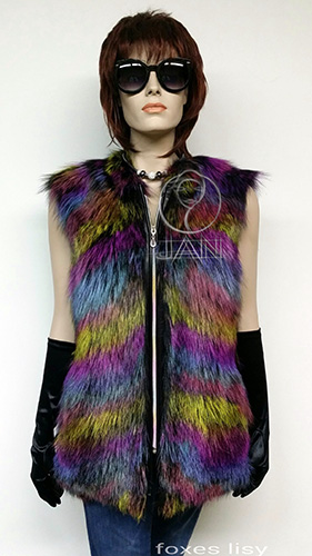 سترة الثعلب، مصنوعة من الثعلب