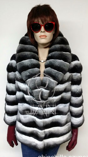 سترة الفراء شينشيلا