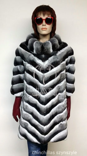 سترة الفراء شينشيلا