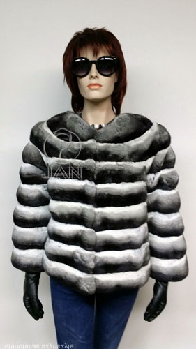 سترة الفراء شينشيلا